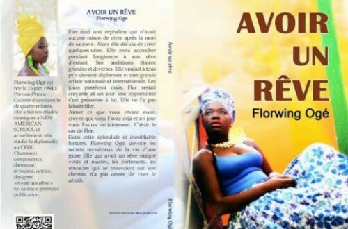 Article : Florwing Ogé embrasse la littérature!