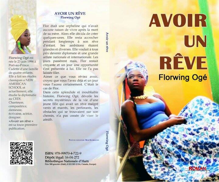 Article : Florwing Ogé embrasse la littérature!